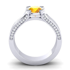 Citrine and Diamond