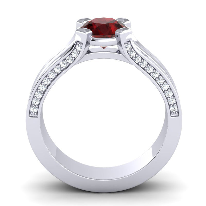 Garnet and Diamond
