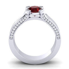 Garnet and Diamond