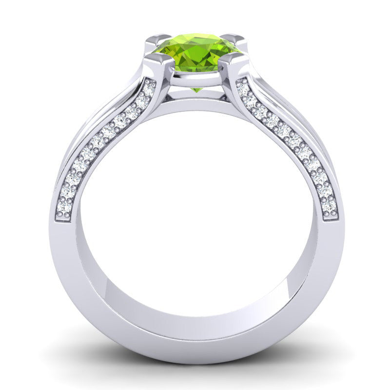 Peridot and Diamond
