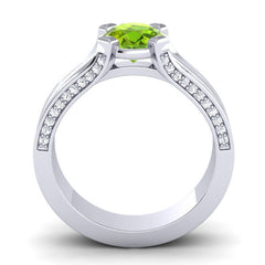 Peridot and Diamond