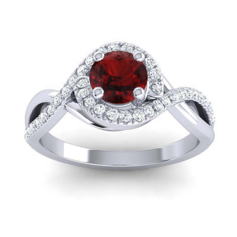 Garnet and Diamond
