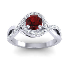 Garnet and Diamond