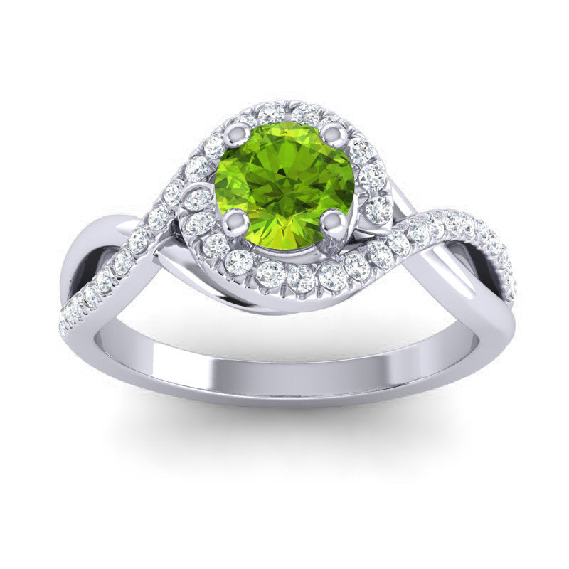 Peridot and Diamond