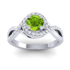 Peridot and Diamond