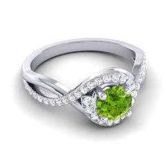 Peridot and Diamond