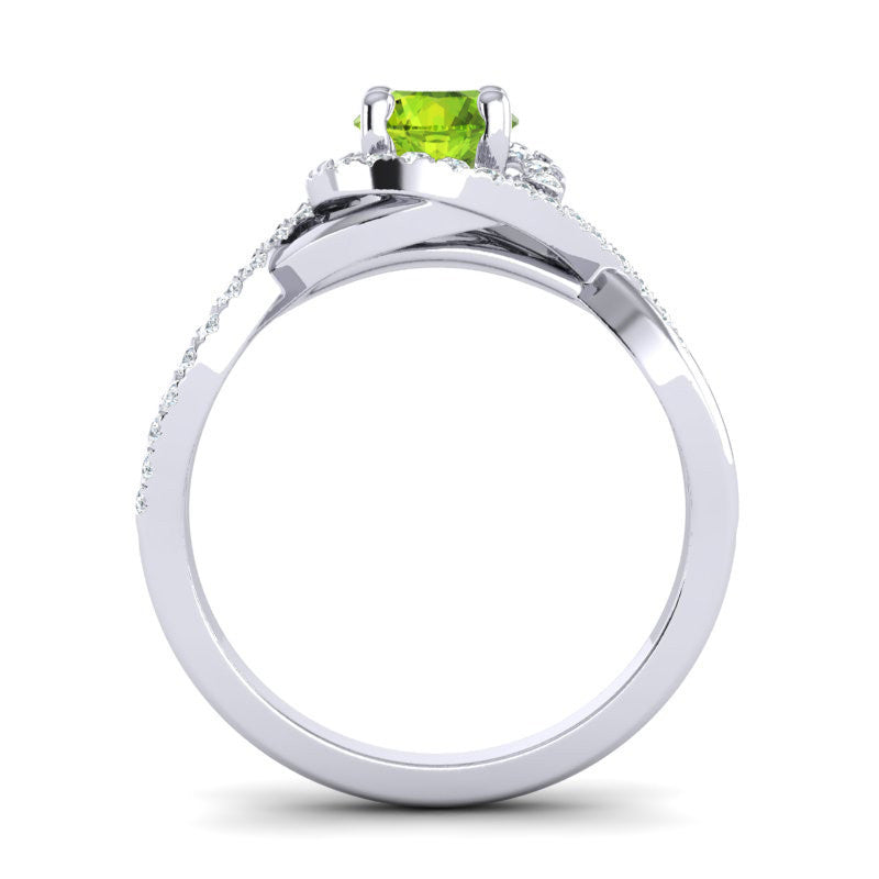 Peridot and Diamond