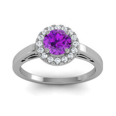 Amethyst and Diamond