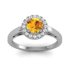 Citrine and Diamond