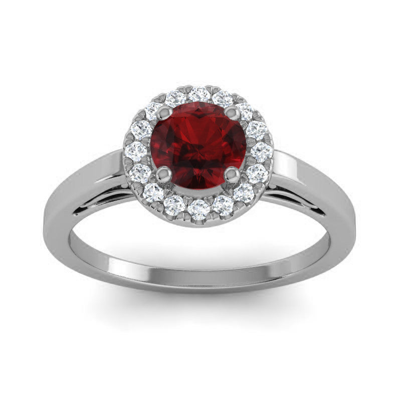 Garnet and Diamond