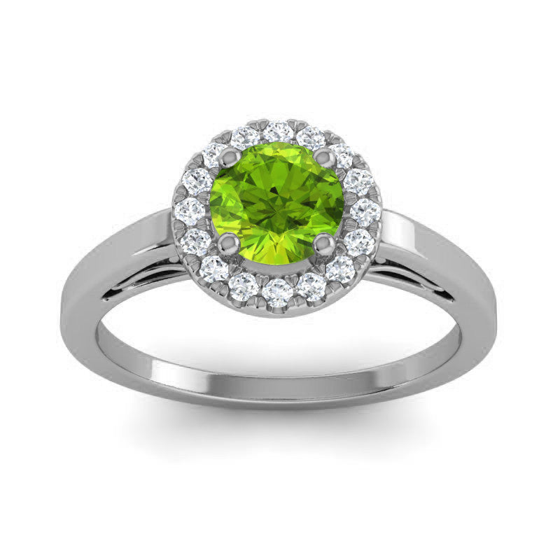 Peridot and Diamond