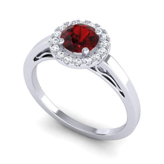 Garnet and Diamond