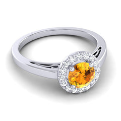 Citrine and Diamond
