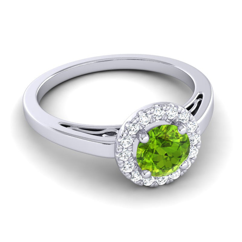 Peridot and Diamond