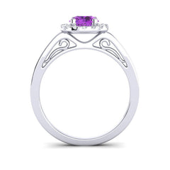 Amethyst and Diamond