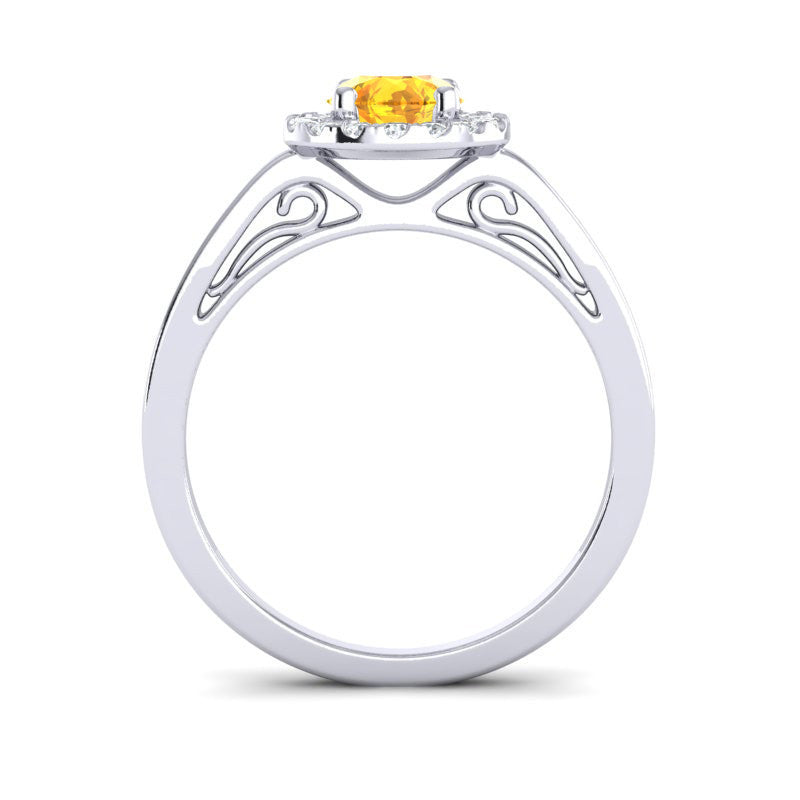 Citrine and Diamond