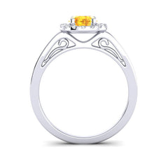 Citrine and Diamond