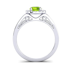 Peridot and Diamond