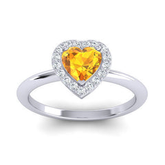Citrine and Diamond