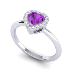 Amethyst and Diamond