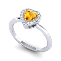 Citrine and Diamond