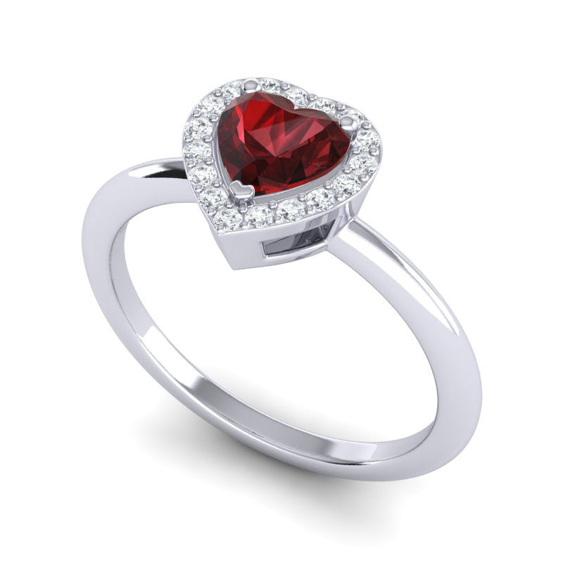 Garnet and Diamond