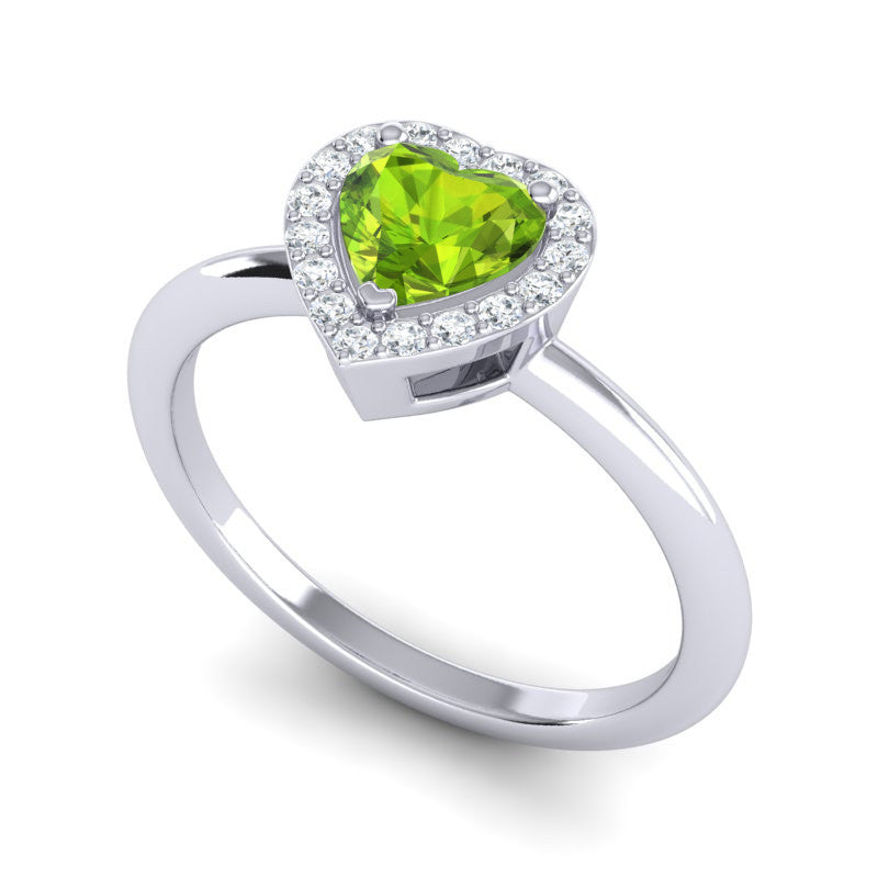 Peridot and Diamond