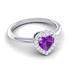 Amethyst and Diamond