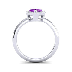 Amethyst and Diamond