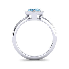 Aquamarine and Diamond