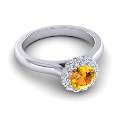 Citrine and Diamond