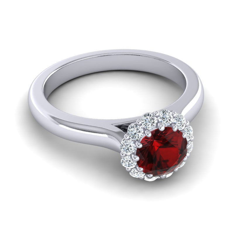 Garnet and Diamond