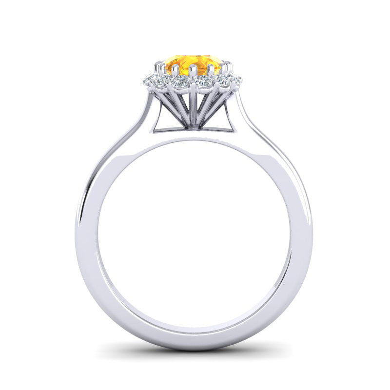 Citrine and Diamond