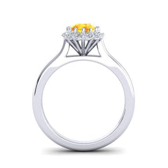 Citrine and Diamond