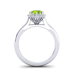 Peridot and Diamond
