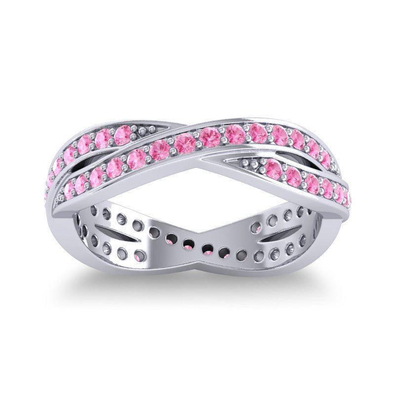 Pink Tourmaline Band