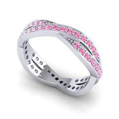 Pink Tourmaline Band