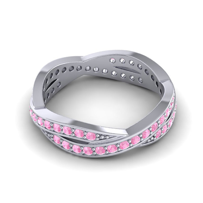 Pink Tourmaline Band