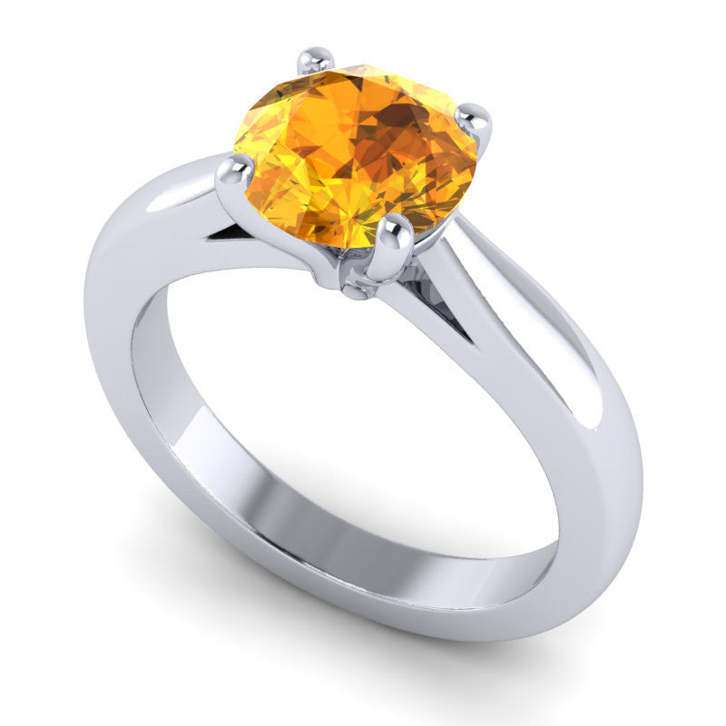 Citrine and Diamond