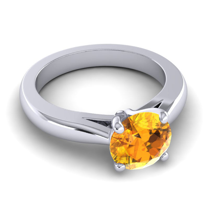 Citrine and Diamond