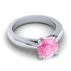 Pink Tourmaline and Diamond