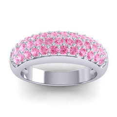 Pink Tourmaline Band