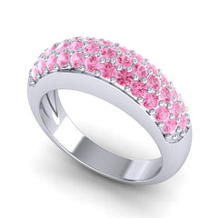 Pink Tourmaline Band