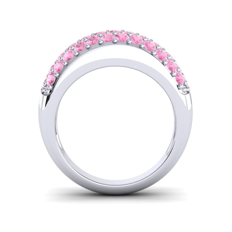 Pink Tourmaline Band