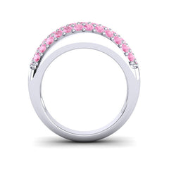 Pink Tourmaline Band