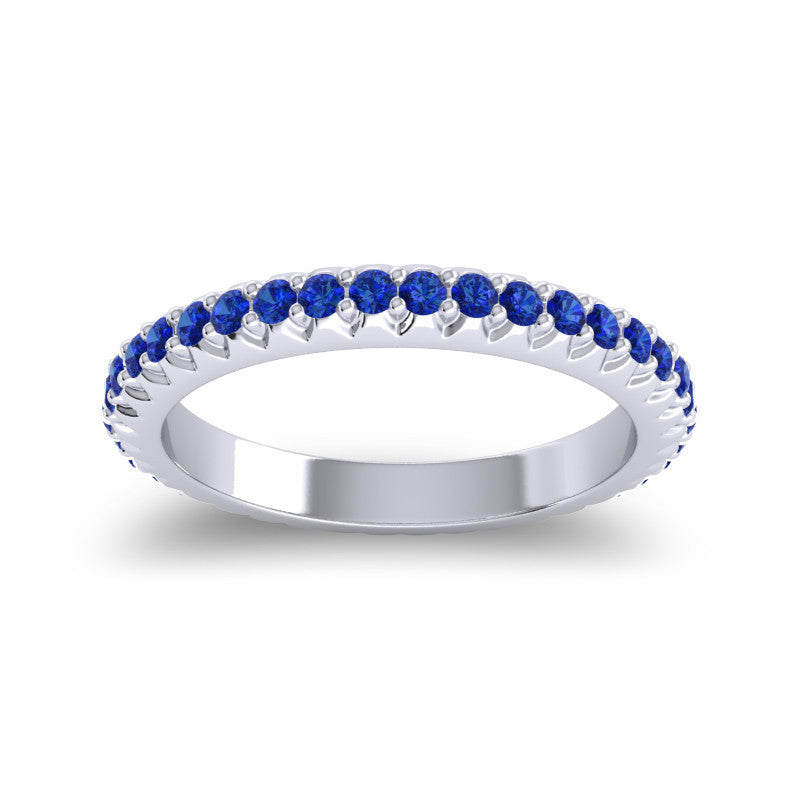 Blue Sapphire Band