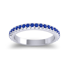 Blue Sapphire Band