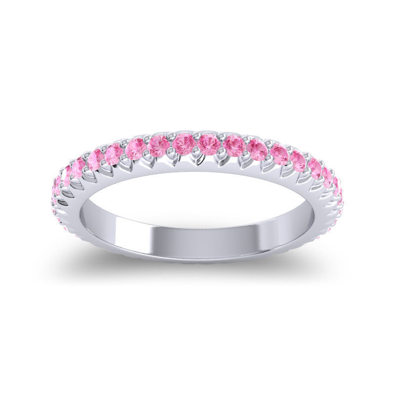 Pink Tourmaline Band
