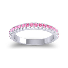 Pink Tourmaline Band