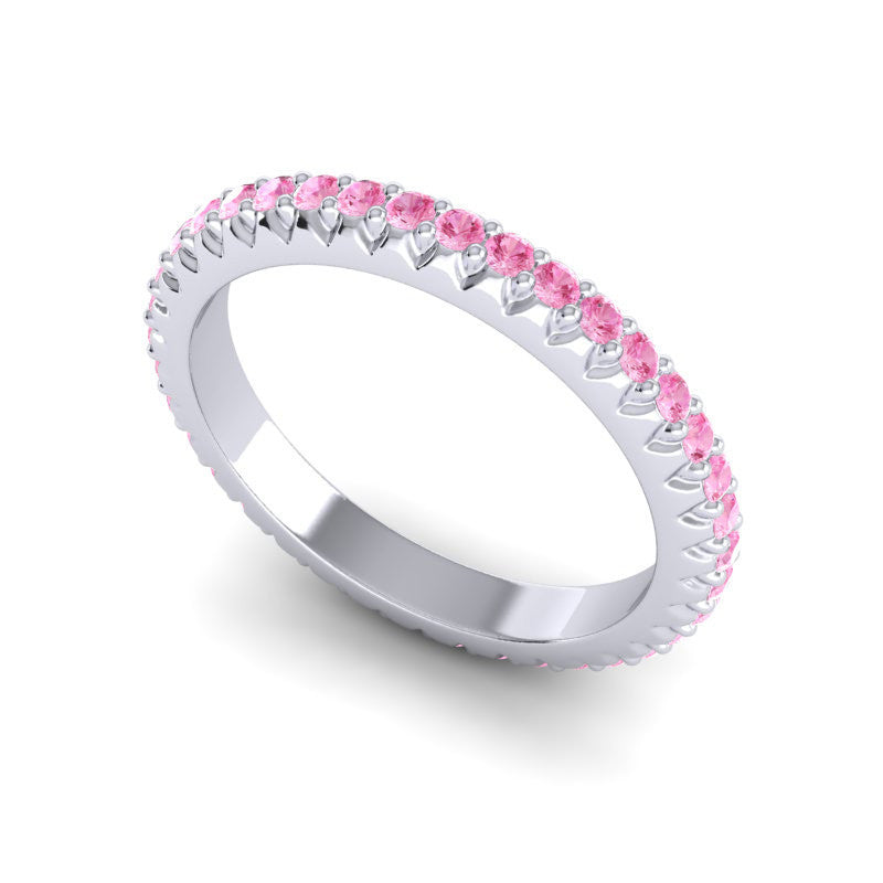 Pink Tourmaline Band